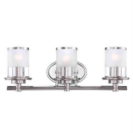 Designers Fountain 6693-CH Essence 3 Light Bath Bar Bathroom Fixture Chrome