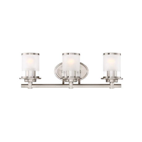 Designers Fountain 6693-SP satin platinum vanity light