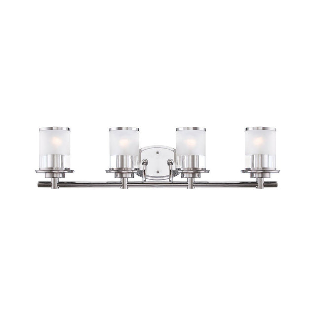 Designers Fountain 6694-CH Essence 4 Light Bath Bar Bathroom Fixture Chrome