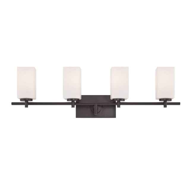 Designers Fountain 6734-BBR Dakota 4 Light Bath Bar Biscayne Bronze