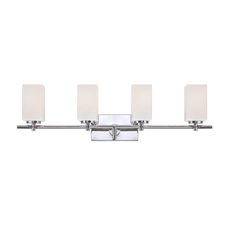 Designers Fountain 6734-CH Dakota 4 Light Bath Bar Chrome