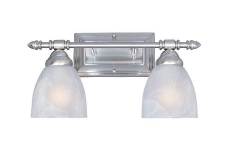 Designers Fountain 94002-SP satin platinum vanity light