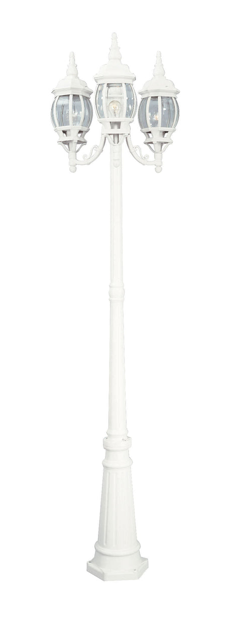 Designers Fountain 1923-WH white post lantern