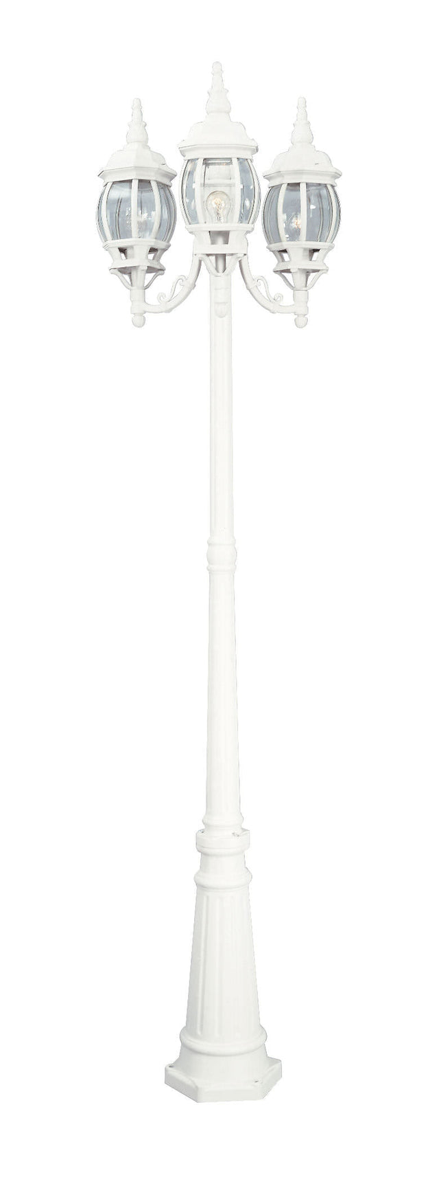Designers Fountain 1923-WH white post lantern