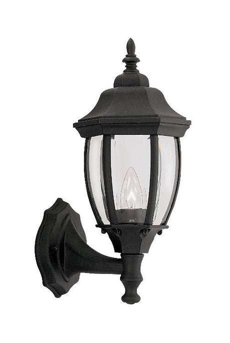 Designers Fountain 2420-BK black wall lantern