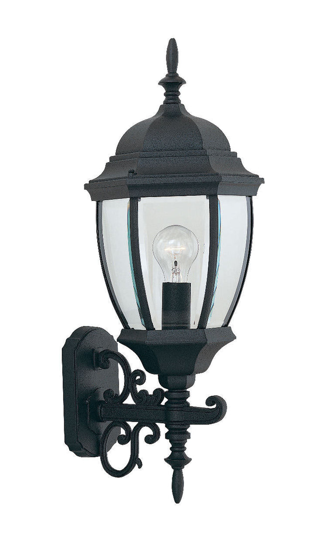 Designers Fountain 2432-BK black wall lantern