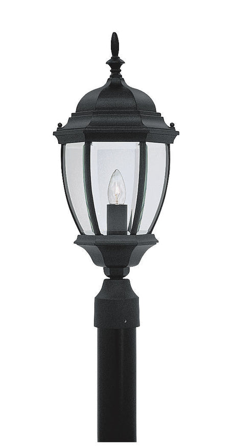 Designers Fountain 2436-BK black post lantern