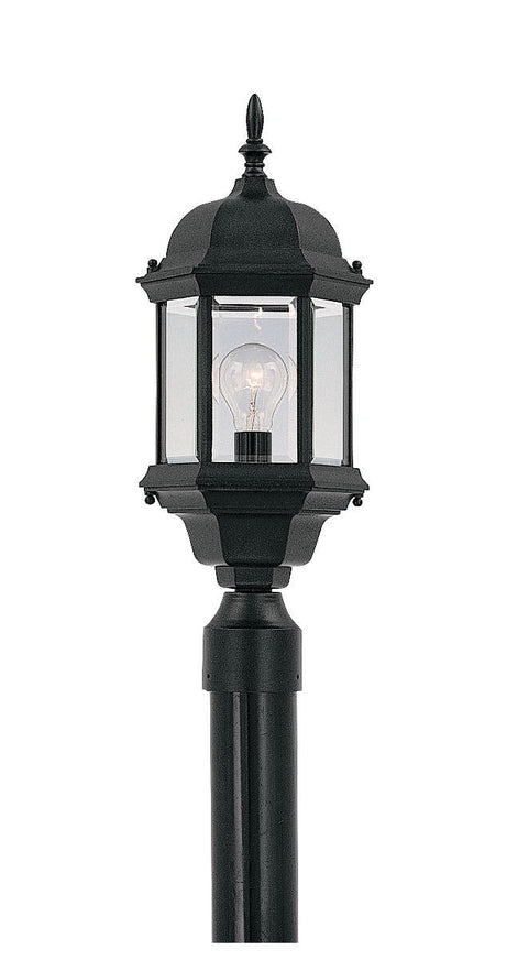 Designers Fountain 2976-BK black post lantern