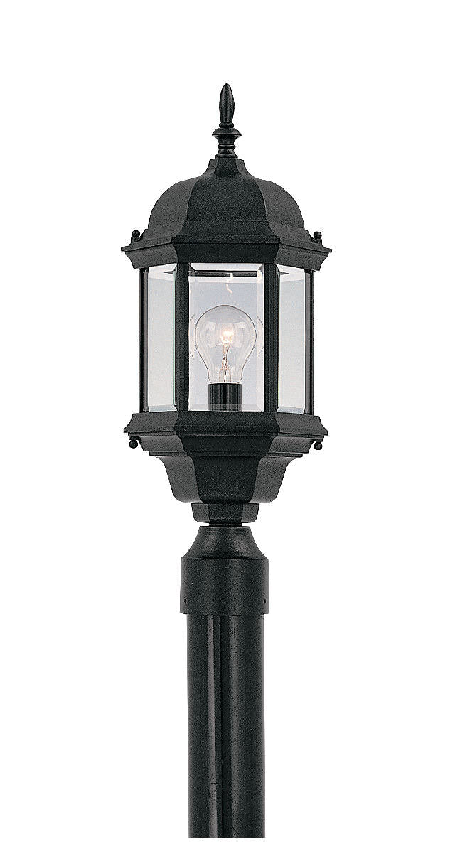 Designers Fountain 2976-BK black post lantern