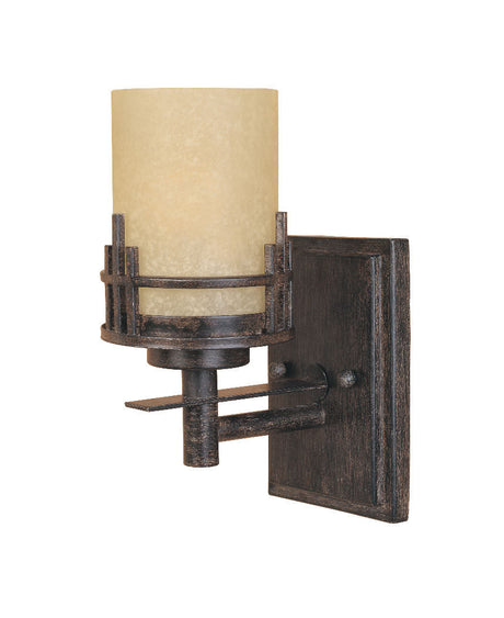 Designers Fountain 82101-WM warm mahogany wall sconce