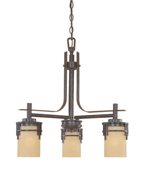 Designers Fountain 82183-WM warm mahogany chandelier