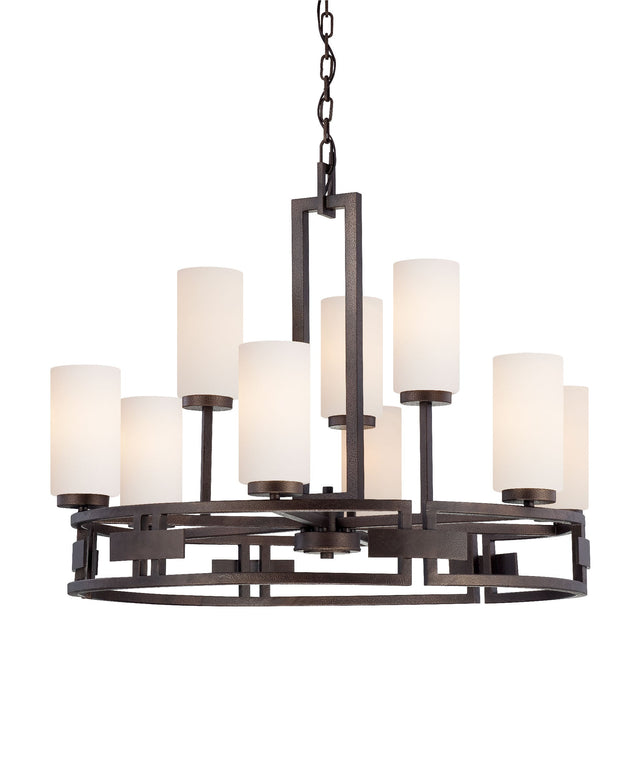 Designers Fountain 83889-FBZ flemish bronze chandelier
