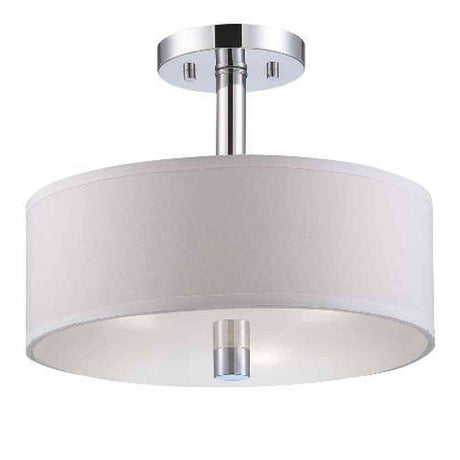 Designers Fountain 84511-CH chrome flushmount light fixture