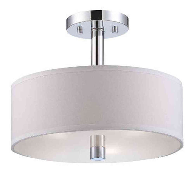 Designers Fountain 84511-CH chrome flushmount light fixture