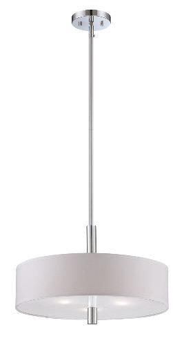 Designers Fountain 84531-CH chrome pendant light