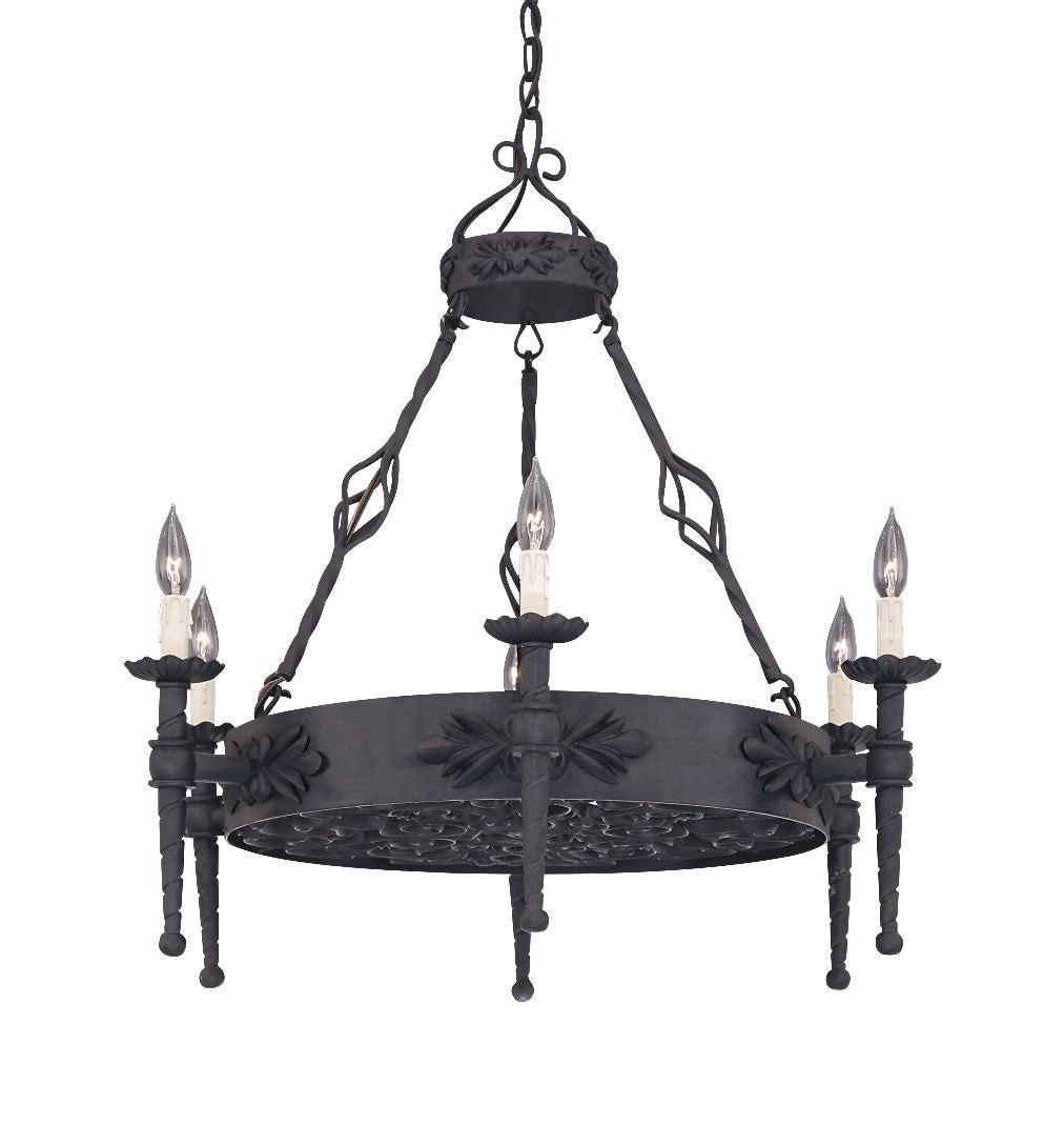 Designers Fountain 9186-NI natural iron pendant light