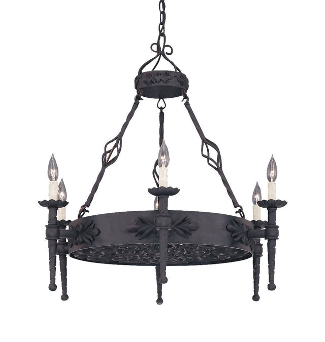 Designers Fountain 9186-NI natural iron pendant light