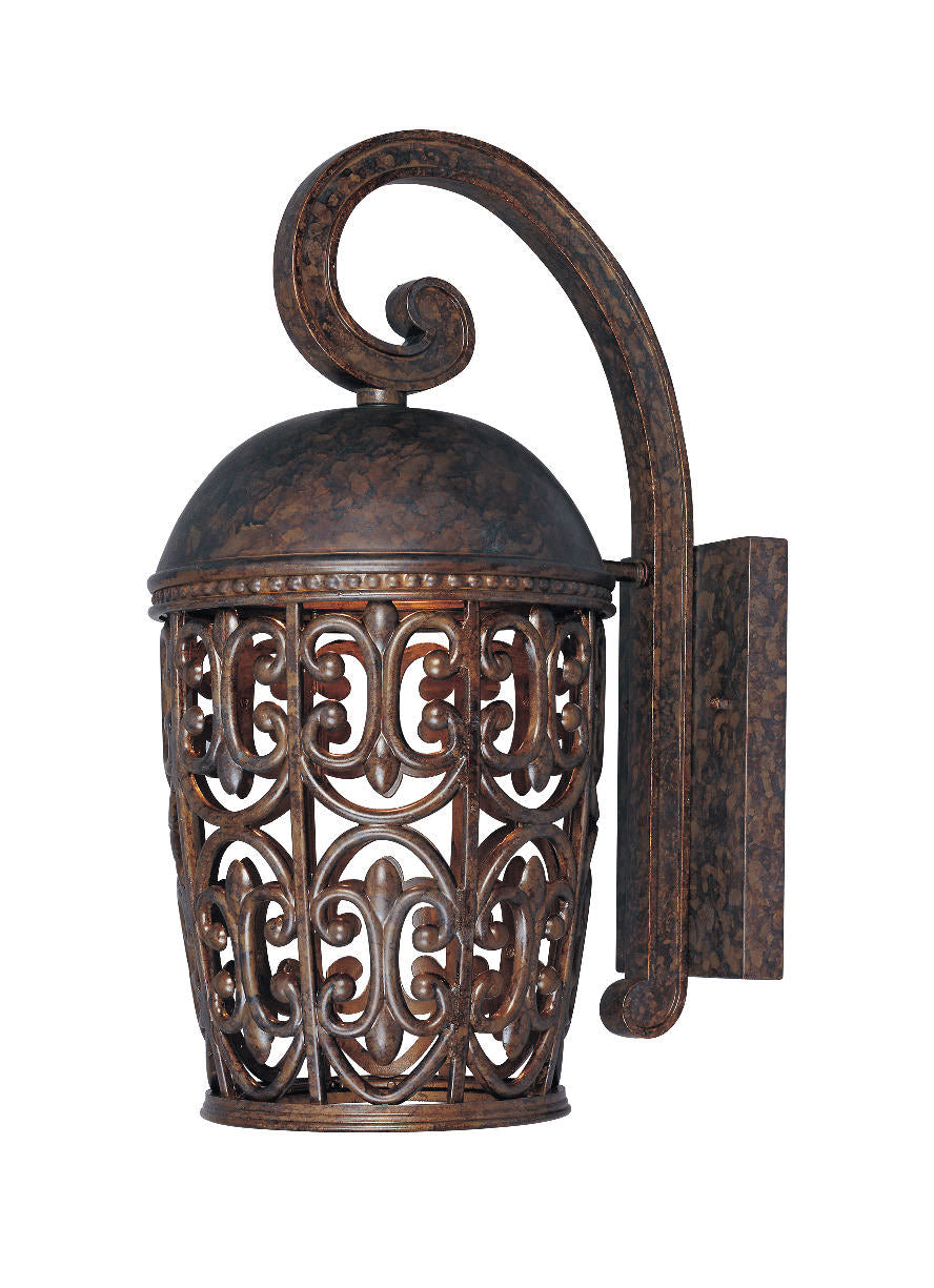 Designers Fountain 97592-BU burnt umber outdoor wall lantern