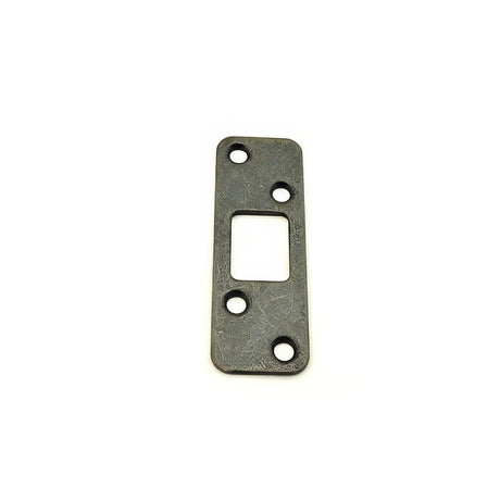 Dexter by Schlage J250027716 J250027 4 Hole Deadbolt Strike with a Round Corner Aged Bronze