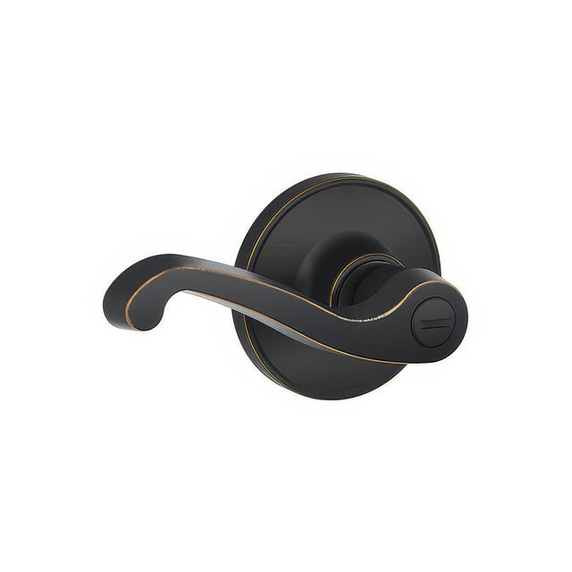 Dexter by Schlage J40LAS716 J40LAS LaSalle Privacy Door Lever Aged Bronze