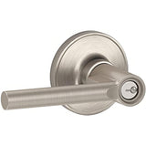 Dexter by Schlage J54BRW619 J54-BRW Broadway Single Cylinder Keyed Entry Door Lever Satin Nickel