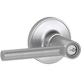 Dexter by Schlage J54BRW626 J54-BRW Broadway Single Cylinder Keyed Entry Door Lever Satin Chrome