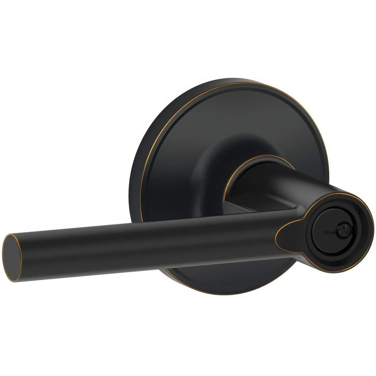 Dexter by Schlage J54BRW716 J54-BRW Broadway Single Cylinder Keyed Entry Door Lever Aged Bronze