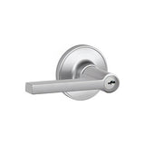 Dexter by Schlage J54SOL619 J54SOL Solstice Keyed Entry Door Lever Satin Nickel