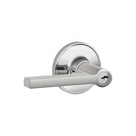 Dexter by Schlage J54SOL626 J54SOL Solstice Keyed Entry Door Lever Satin Chrome