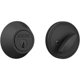 Dexter by Schlage JD60622 JD60 Single Cylinder Deadbolt Matte Black
