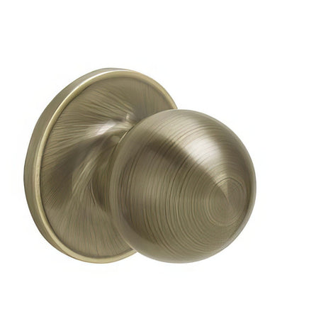 Dexter by Schlage JH59CNA609 JH59CNA Corona Single Cylinder Interior Pack Handleset Antique Brass