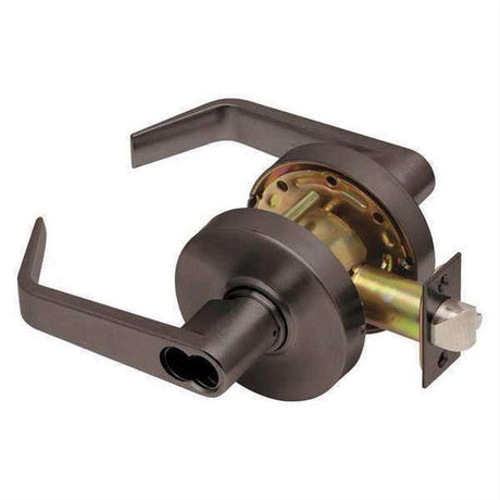 Dexter Commercial C1000STRMR613SFIC C1000STRM Storeroom Grade 1 Regular Lever Clutching Cylindrical Lock Oil Rubbed Bronze