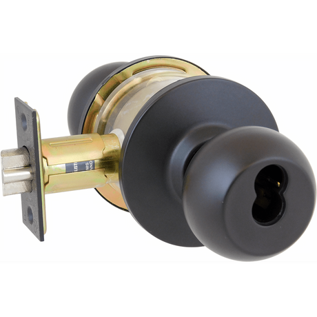 Dexter Commercial C2000CLRMB613SFIC C2000CLRMB6 Classroom Grade 2 Ball Knob Non Clutching Cylindrical Lock Oil Rubbed Bronze