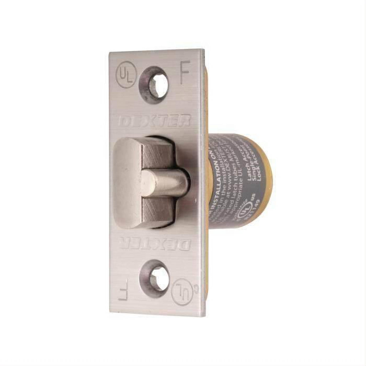 Dexter Commercial C2000DL234630 C2000DL2346 Deadlatch for Passage or Privacy with 2-3/4" Backset for C1000 Series Satin Stainless Steel