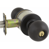 Dexter Commercial C2000ENTRB613KDC C2000ENTRB Entry Office Grade 2 Ball Knob Non Clutching Cylindrical Lock Oil Rubbed Bronze