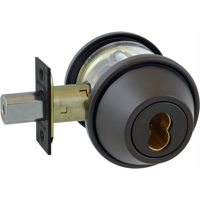 Dexter Commercial DB1000DCT613SFIC DB1000DCT Grade 1 Double Cylinder Deadbolt Oil Rubbed Bronze