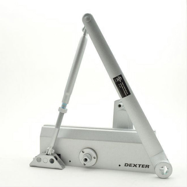 Dexter Commercial DCL2000STDLCRWPA689 DCL2000STDLESSRWPA Light Duty Surface Mount Door Closer Aluminum