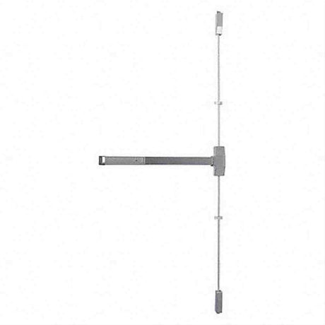 Dexter Commercial ED1000VEO3FT7FTDH626 ED1000VEO3FT7DHUS 3 Feet x 7 Feet Grade 1 Surface Vertical Rod Exit Only Exit Device Satin Chrome