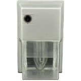 Dabmar Lighting DF6750-W white outdoor wall light fixture