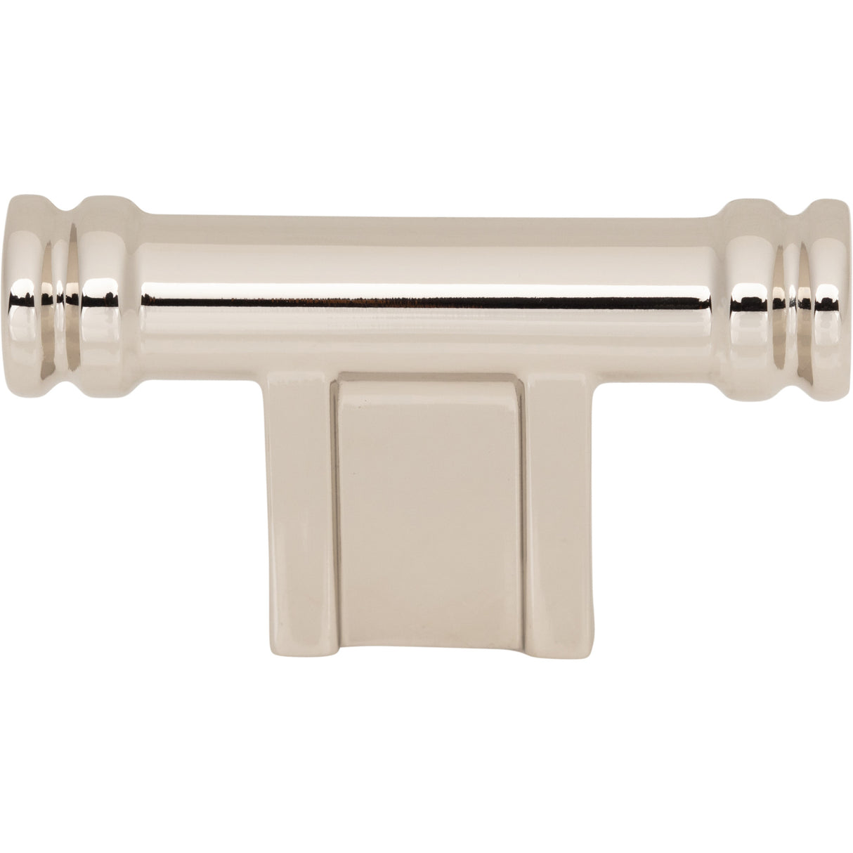 Top Knobs TK3380PN Newburn 2 1/4" Length Bar Knob Polished Nickel
