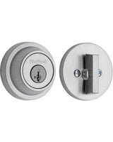 Kwikset 660RDT Single Cylinder Round Deadbolt SmartKey in Satin Chrome