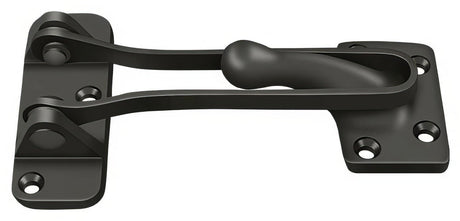 Deltana DG425U10B door guard latch in satin nickel, additional view