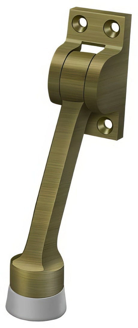 Deltana DHK4U5 antique brass kickdown door holder
