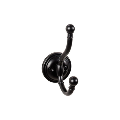 Top Knobs TK1063BLK Kara 4 1/2" Wall Hooks Flat Black
