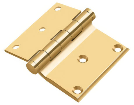 Deltana DHS3035CR003 lifetime polished brass door hinge