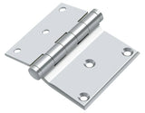 Deltana DHS3035U26 chrome door hinge