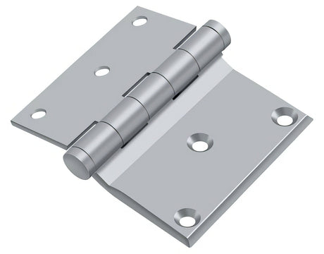 Deltana DHS3035U26D brushed chrome door hinge