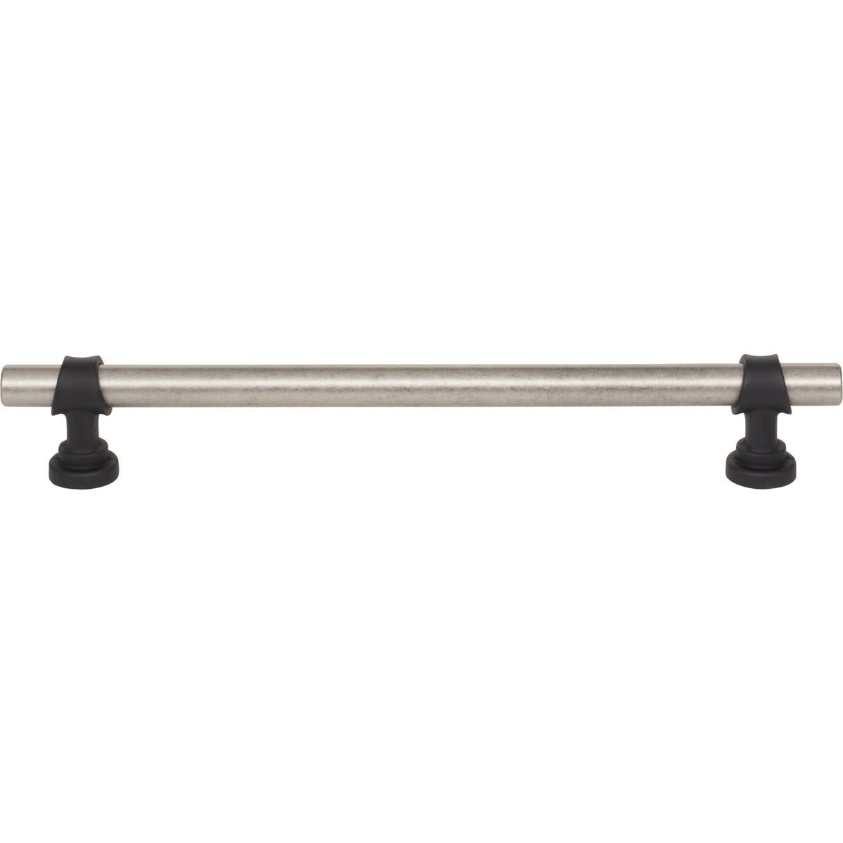 Top Knobs M2743 Bit 7 9/16" Center to Center Bar Pull Pewter Antique and Flat Black