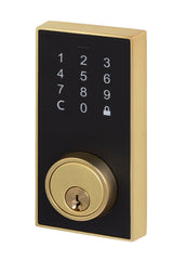 Sure-Loc DK201-TKD SB satin brass electronic deadbolt