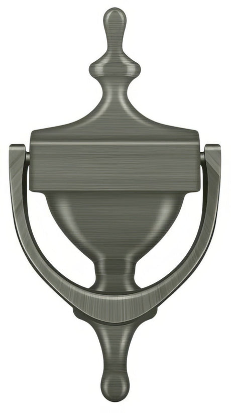 Deltana DK7356U15A antique nickel door knocker